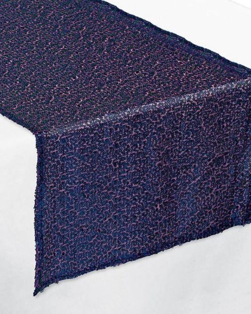 Sparkling Sapphire Sequin Table Runner