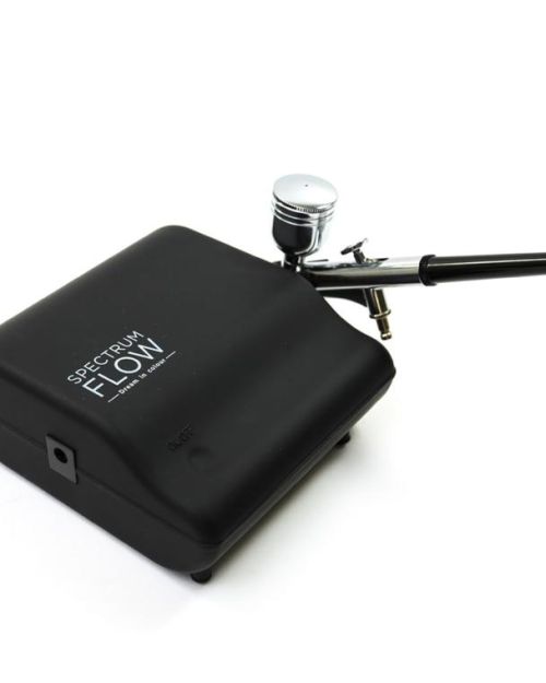 Spectrum Flow Airbrush & Compressor Set