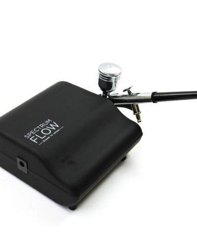 Spectrum Flow Airbrush & Compressor Set