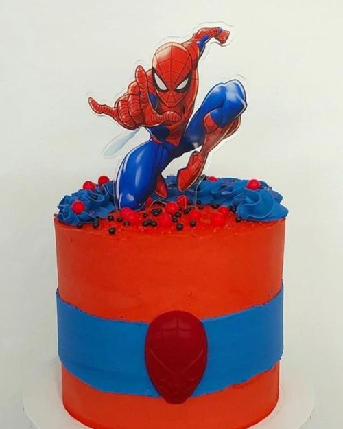 Spiderman Webbed Wonder Acrylic Cake Topper
