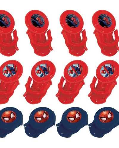 Spiderman Mini Disc Shooters 12pk