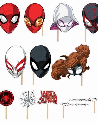 Spiderman Scene Setter with Photo Props