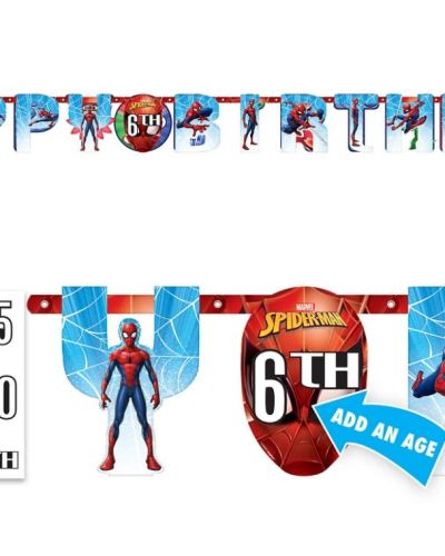 Spiderman Webbed Wonder Add An Age Banner