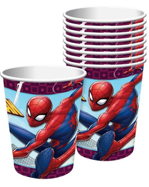Spiderman Cups 8pk