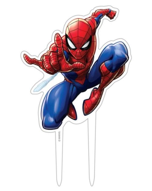 Spiderman Webbed Wonder Acrylic Cake Topper