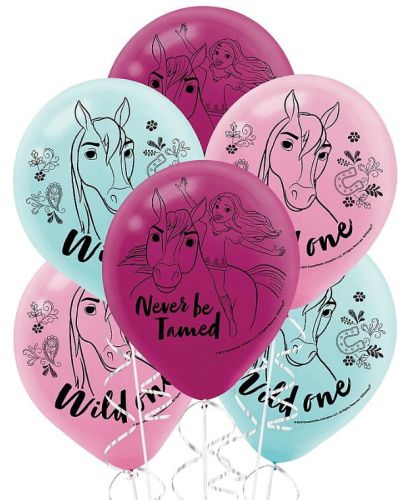 Spirit Riding Free Balloons 6pk