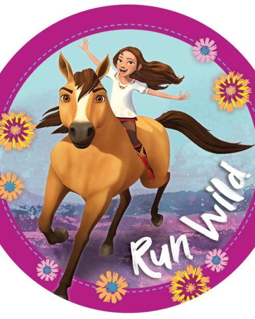 Edible Icing Image – Spirit Riding Free Round