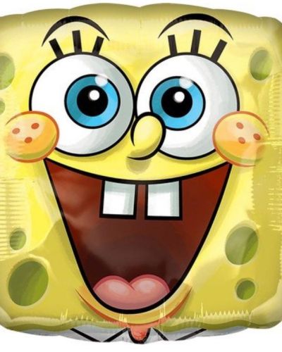 SpongeBob Face Foil Balloon