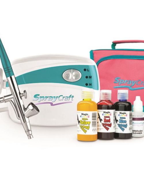 SprayCraft Airbrush & Compressor Kit