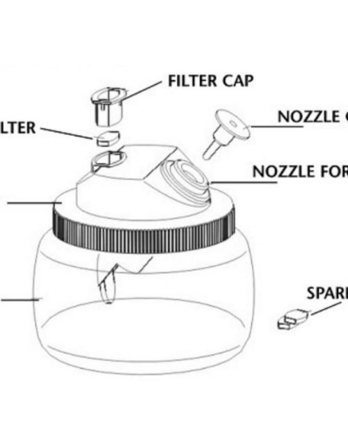 SprayCraft Cleaning Jar