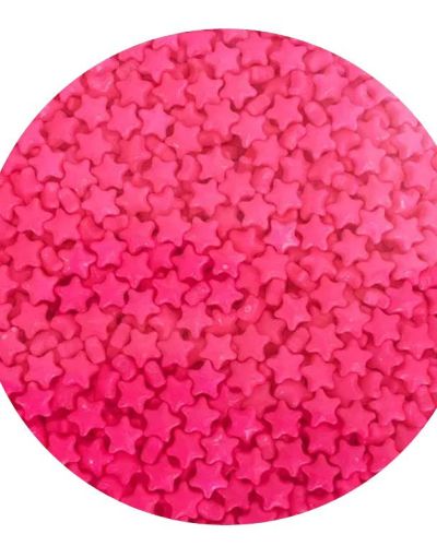 Sprinkle Shapes – Bright Pink Stars