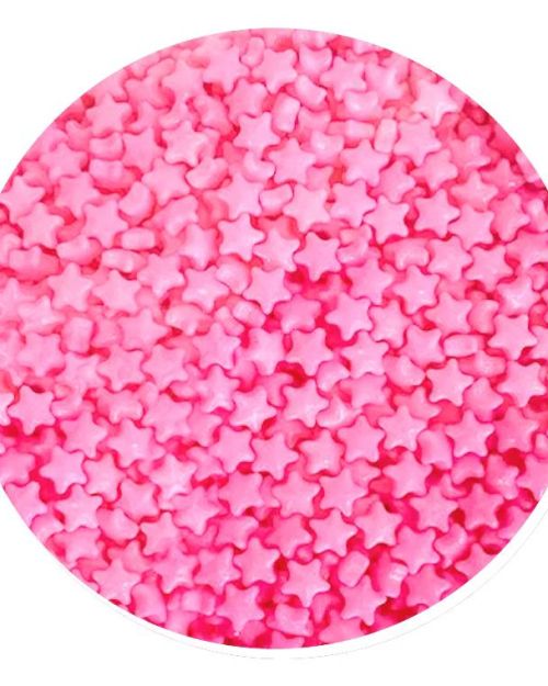 Sprinkle Shapes – Pastel Pink Stars