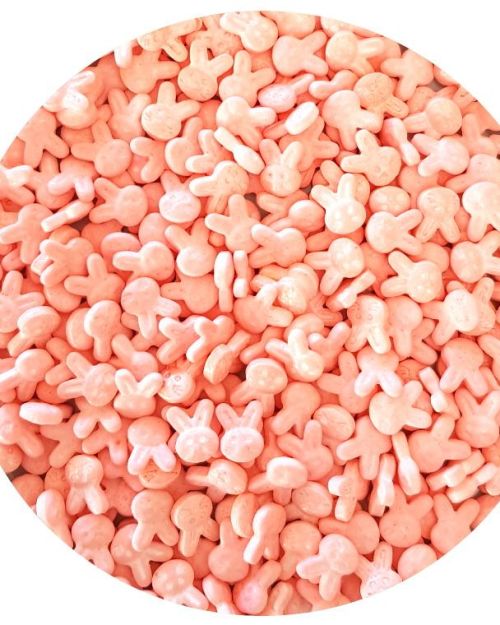 Sprinkle Shapes – Pink Bunnies