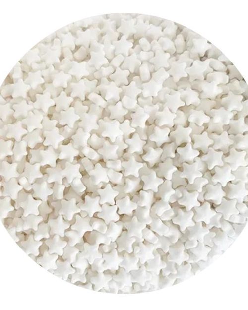 Sprinkle Shapes – White Stars