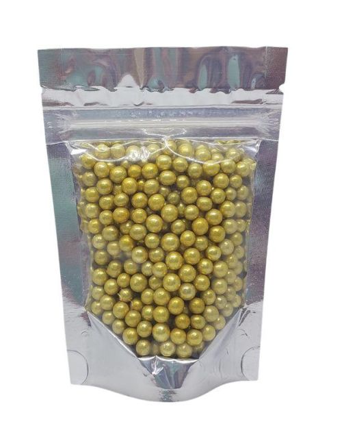 Cachous Round – Gold 8mm