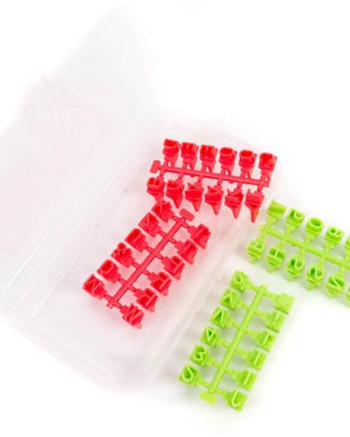 Sprinks Alphabet & Number Embosser Set