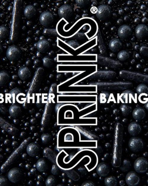 Sprinks Bubble & Bounce Sprinkles – Black 500g