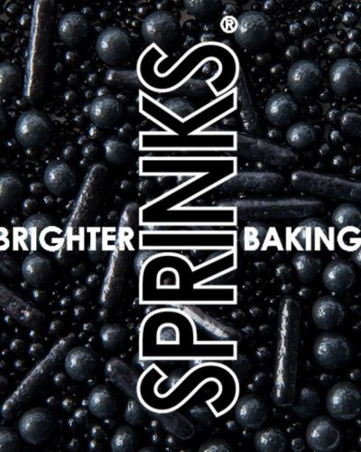 Sprinks Bubble & Bounce Sprinkles – Black 500g