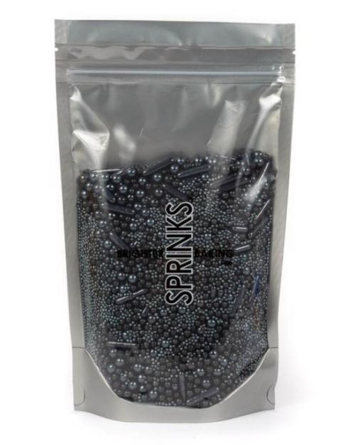Sprinks Bubble & Bounce Sprinkles – Black 500g