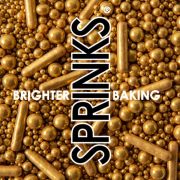 Sprinks Bubble & Bounce Sprinkles – Matte Gold