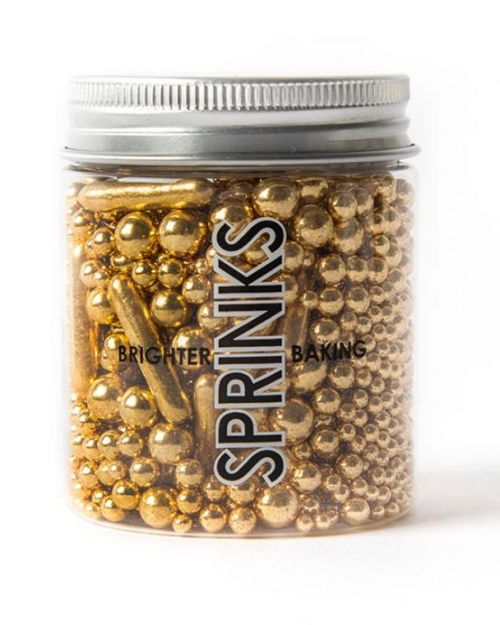Sprinks Bubble & Bounce Sprinkles – Shiny Gold