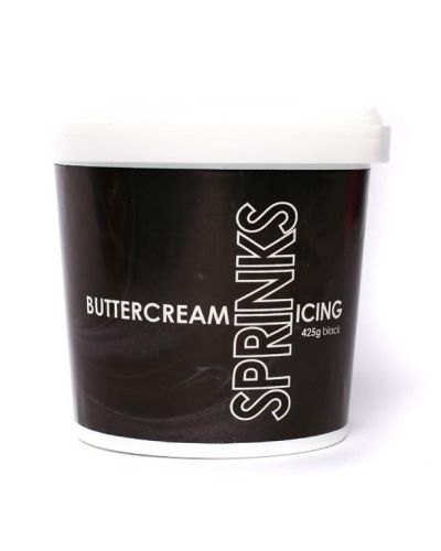 Sprinks Buttercream – Black 425g