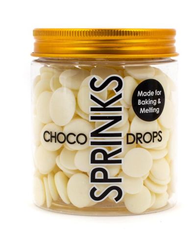 Sprinks Choco Drops – New White 200g