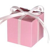 Square Favour Box – New Pink