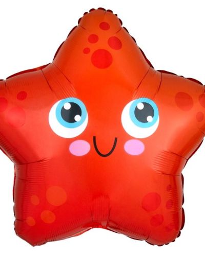 Starfish Shaped Foil Balloon