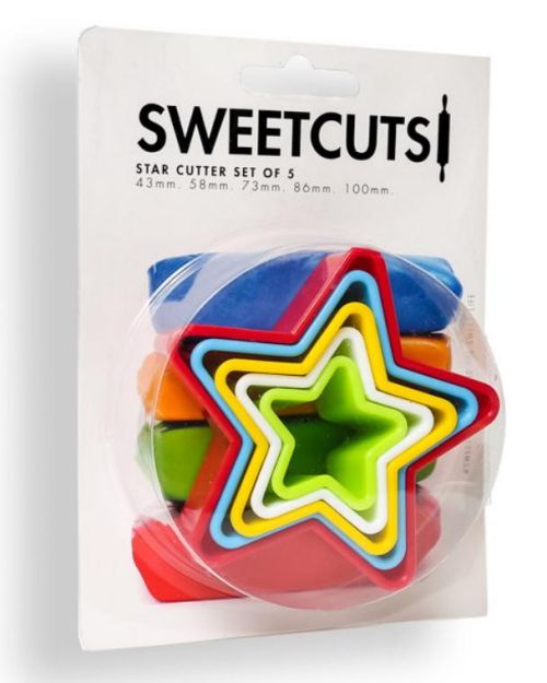Star Cookie Cutters 5pce Set