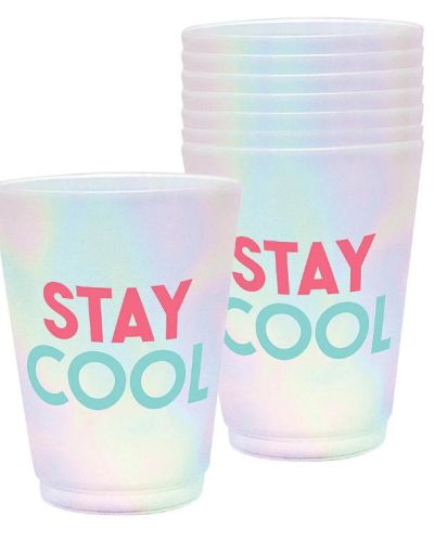 Just Chillin Frosted Tumblers 8pk