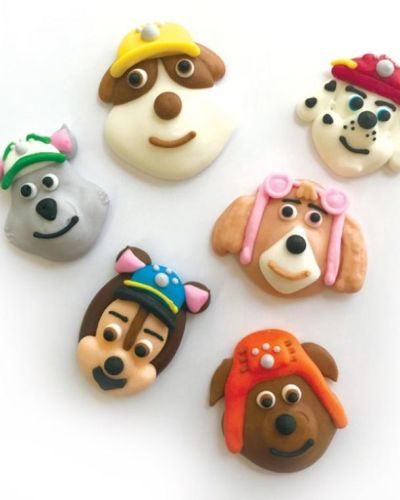 Sugar Icing Decorations 6pk – Paw Patrol