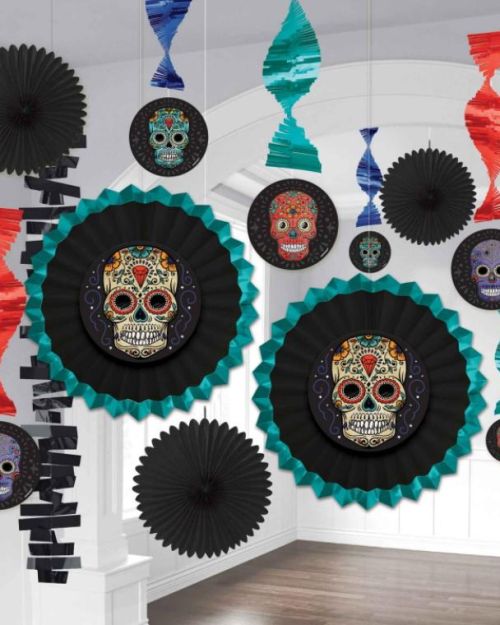 Sugar Skull Room Decorating Kit