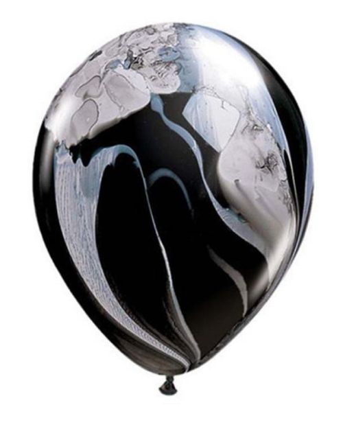 Marble Balloon – Black & White
