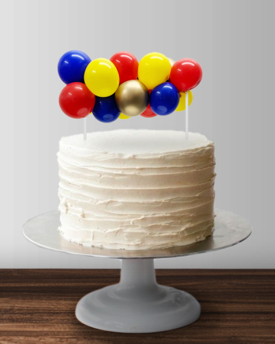 Balloon Garland Cake Topper – Superhero