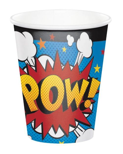 Superhero Cups 8pk