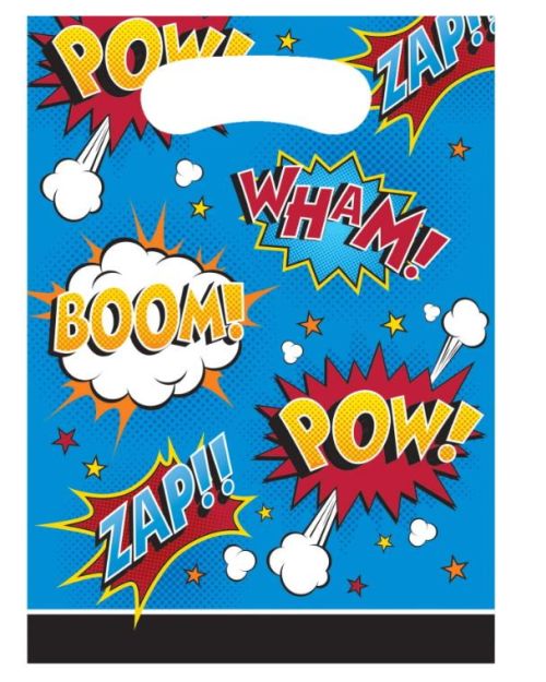 Superhero Loot Bags 8pk