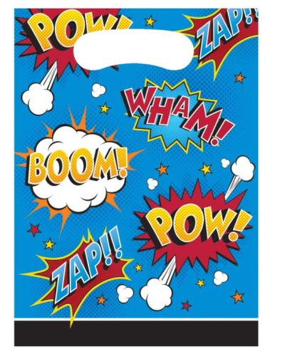 Superhero Loot Bags 8pk