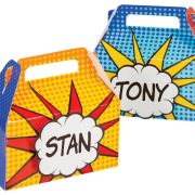 Superhero Treat Boxes 4pk