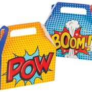 Superhero Treat Boxes 4pk