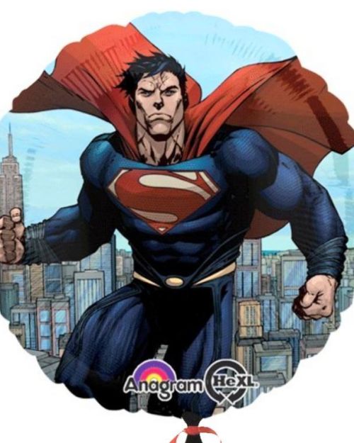 Superman Man of Steel Foil Balloon