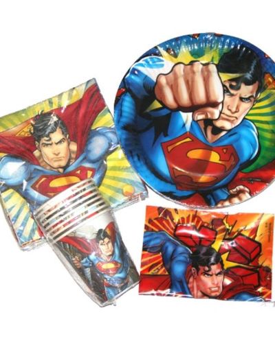 Superman Party Pack 40pce