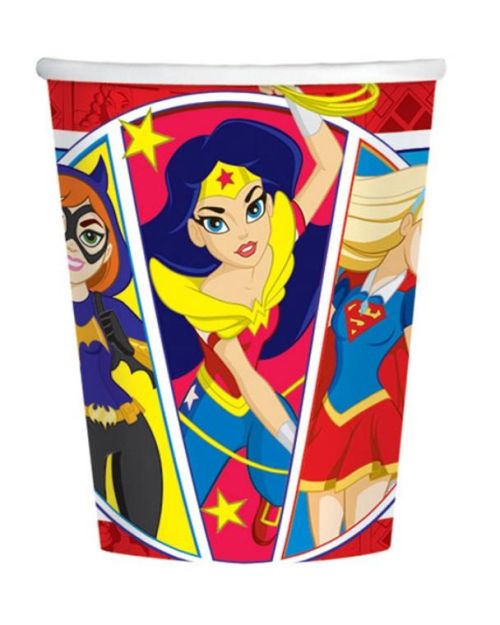 Super Hero Girls Cups 8pk