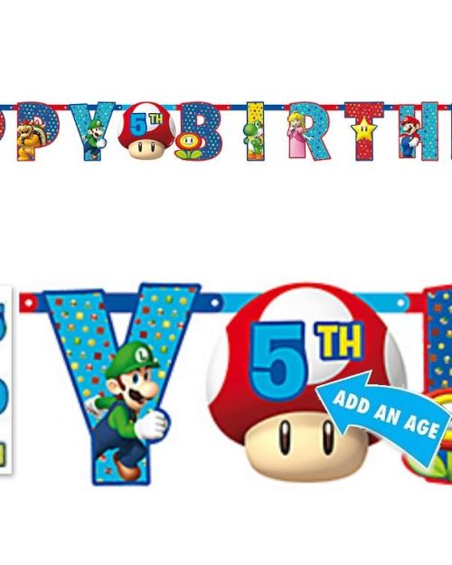 Super Mario Add An Age Banner