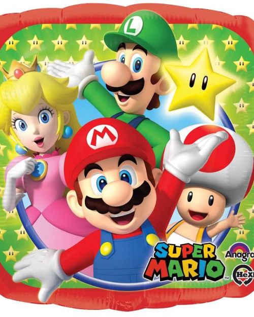 Super Mario Foil Balloon