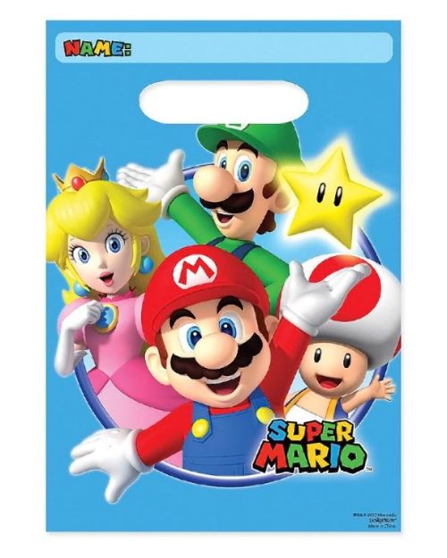Super Mario Loot Bags 8pk