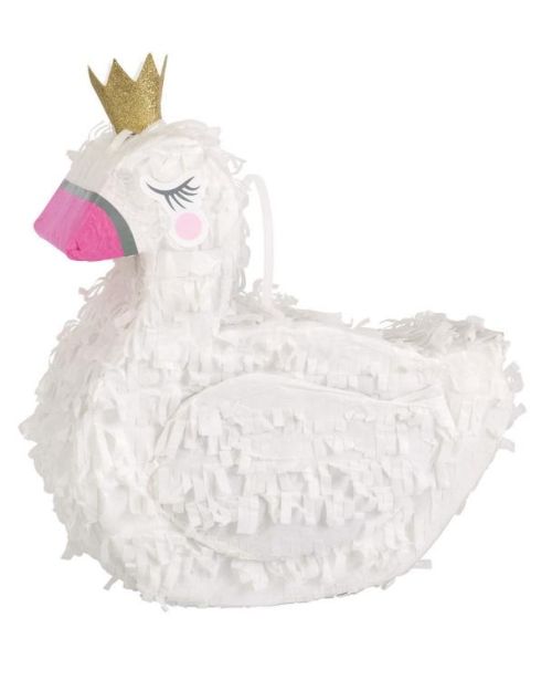 Swan Mini Pinata Decoration