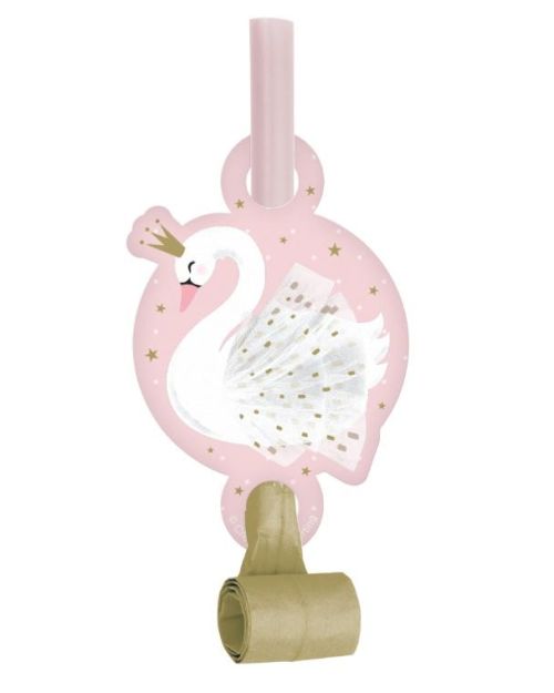 Swan Party Blowouts 8pk