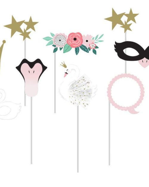 Swan Party Photo Props