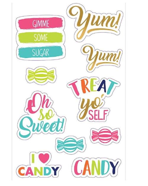 Sweets & Treats Labels 10pk